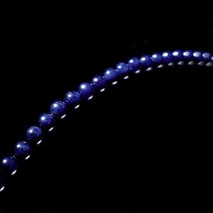 Gemisphere 💙 Sodalight 💙 "Purifying the Aura" 6mm 24" exQuisite +++ Grade 6!